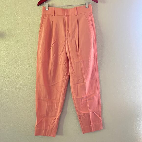 NEW Everlane The Tencel Way-high High Rise taper pleated trouser pants - Picture 2 of 9